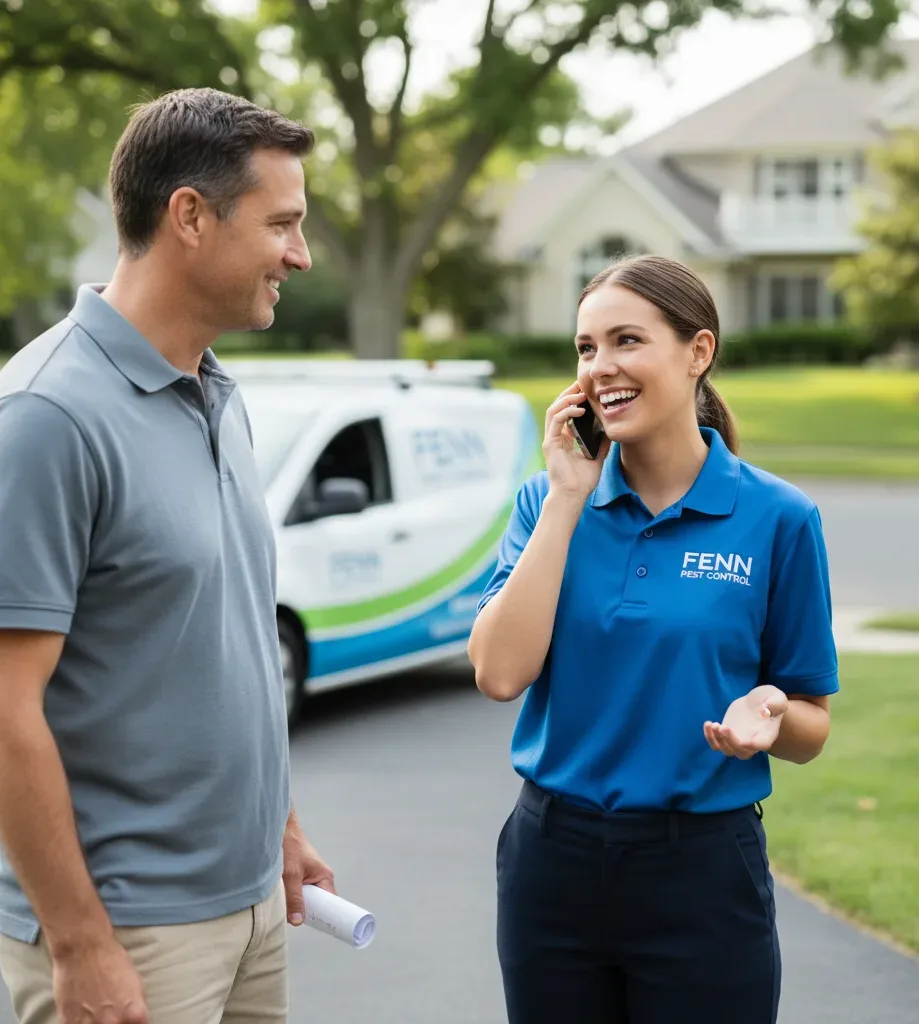 Fenn Pest Control customer support in Renick
